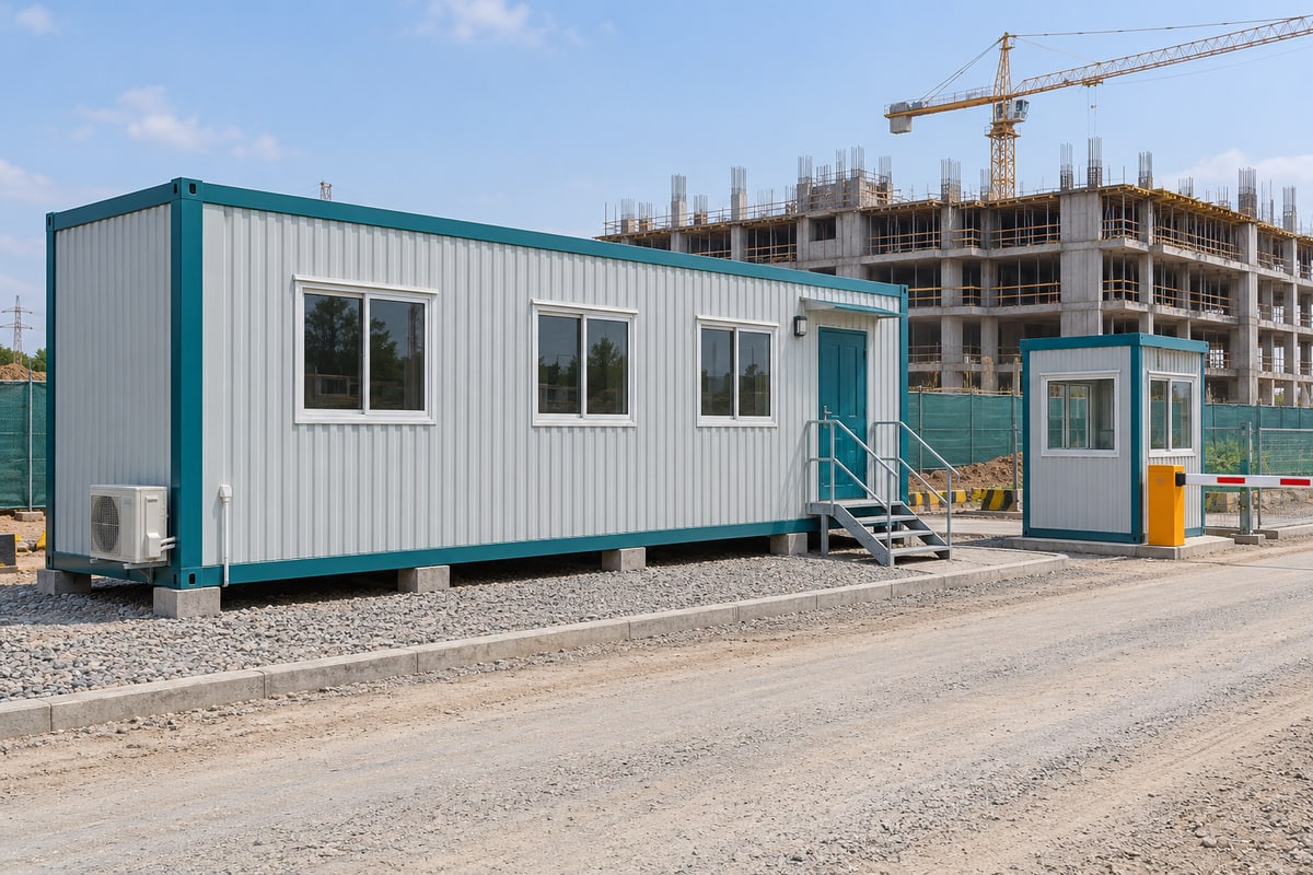Illustrative site offices & security cabins